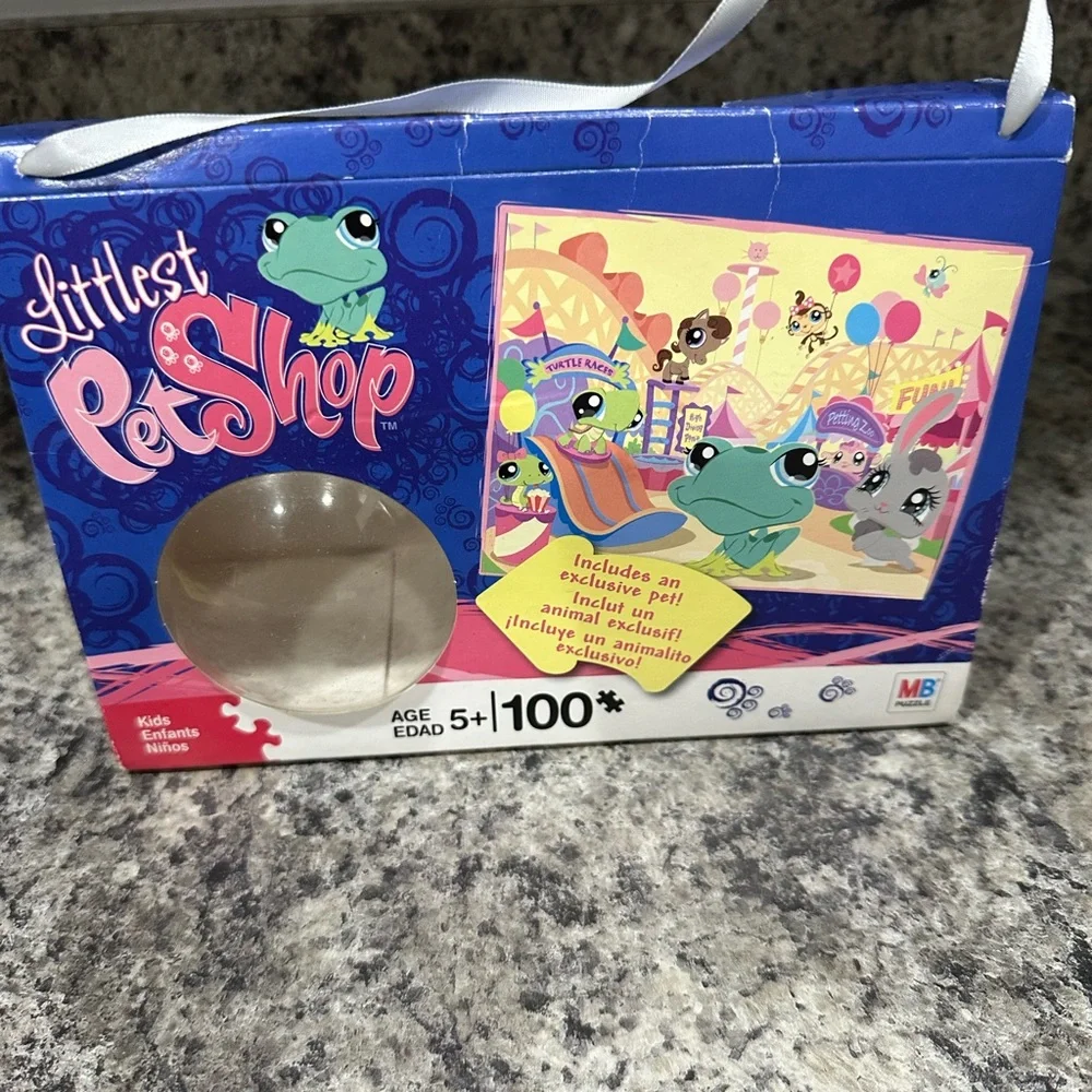 Littlest Pet Shop Puzzle 100 Pieces LPS Collectible Toy Pets At Carnival Fair